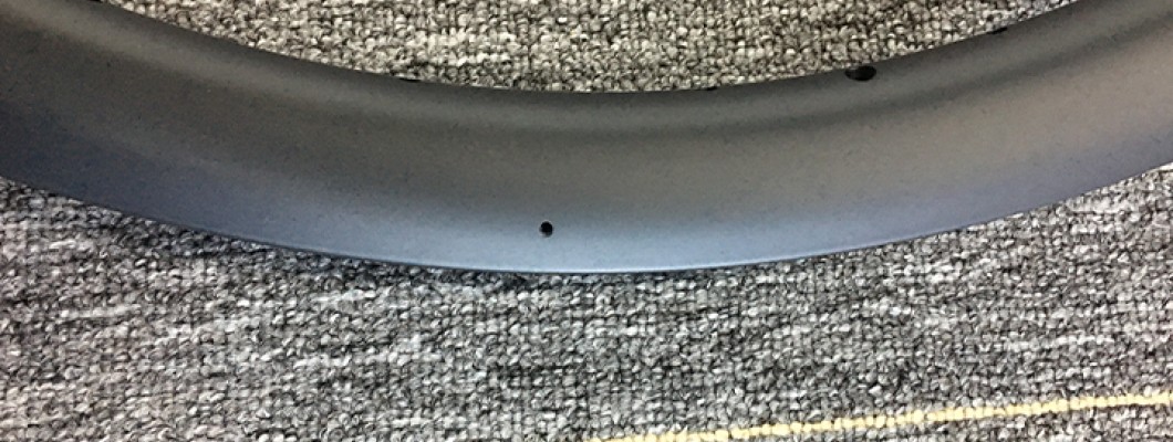 You need drill air depresion hole on the rim side